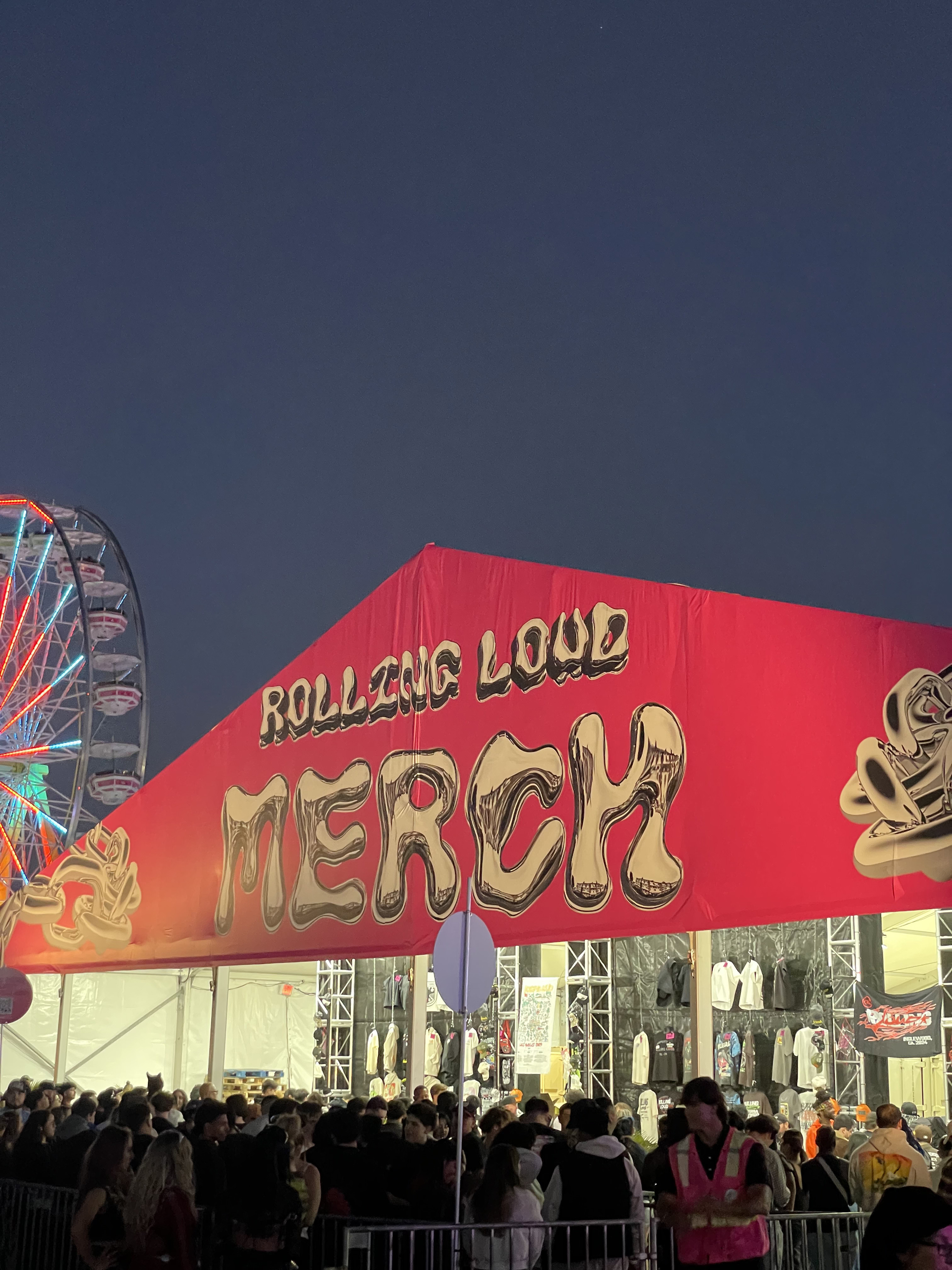 Rolling Loud Merch Tent 2